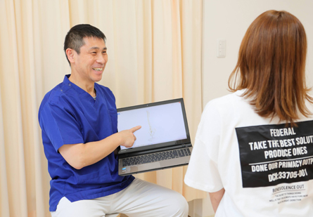 わかりやすい説明で信頼度が高い